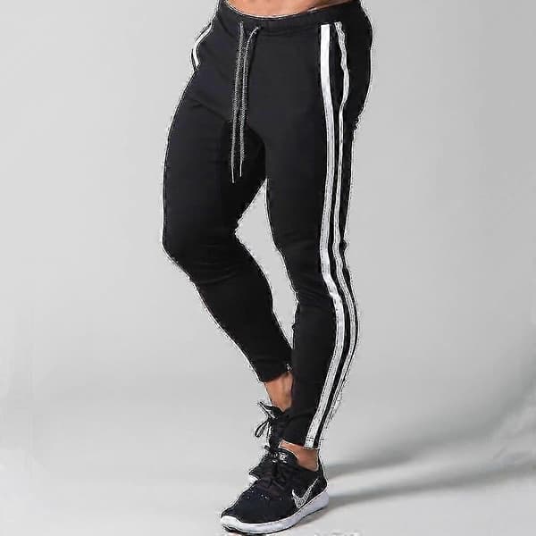 Joggingbyxor Herr Svart - Ingen logotyp Black -No logo