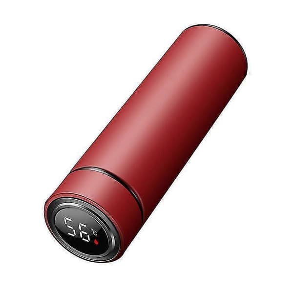 Ny 500ml Smart Termosmugg i Rostfritt Stål Vattenmugg Digital Display Temperatur Termosmugg