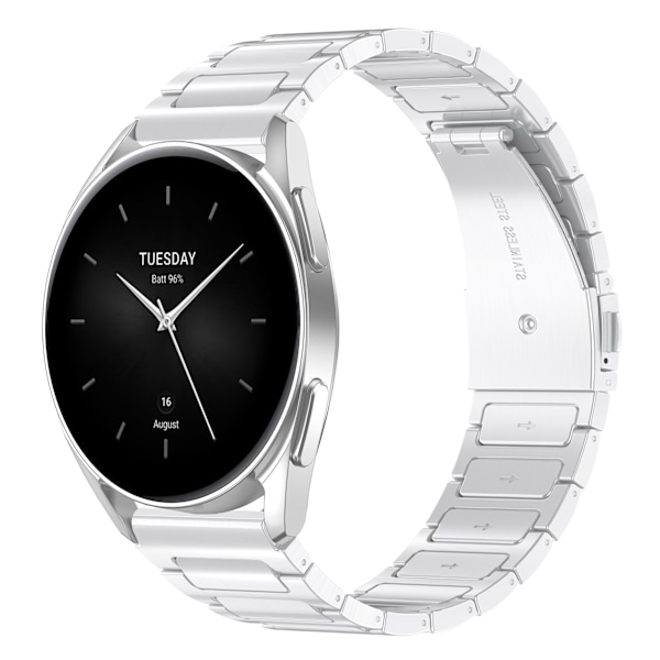 Kellon ranneke Xiaomi Haylou RT2 LS10:lle, 22mm Silver Sølv