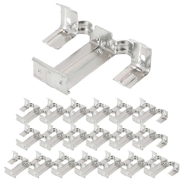20 STK Solcellepanel Drænspænde Overfladeplade Solpanel Vanddrænklips til Solpanel 35mm 35mm