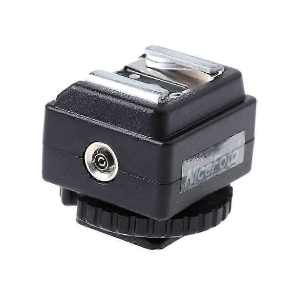 C-N2 Hot Shoe Converter Adapter PC Sync Port Kit til Nikon Flash til kamera