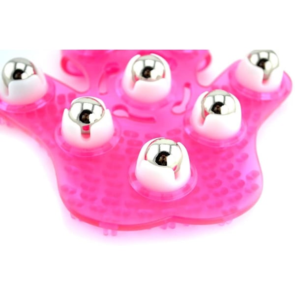 SPA Push Back Meridian Borstbollsmassage (Rosa),
