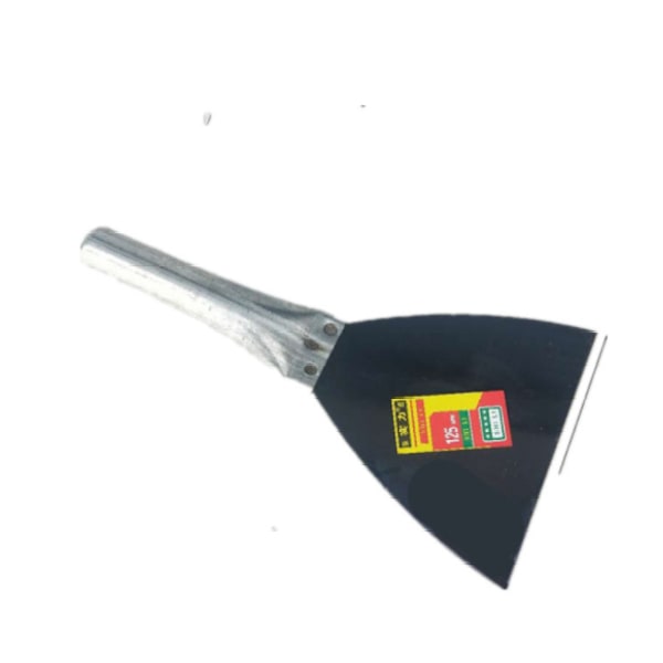 Bakad järnhandtag spackelspade blå skyffel skrapande spackelspade järnhandtag förtjockad skyffel murare spackelspade blått stål 1.0 järnhandtag (4 tum)