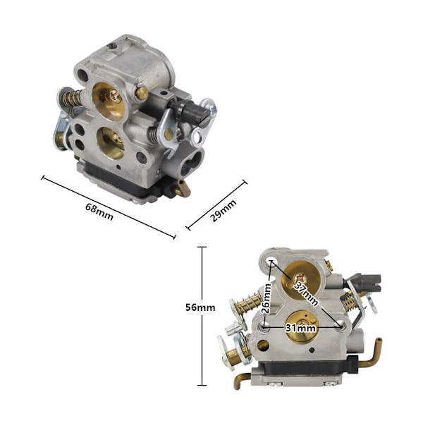 Husqvarna 235 235E 236 236E 240 240E sahan kaasutin H235 C1T-W33