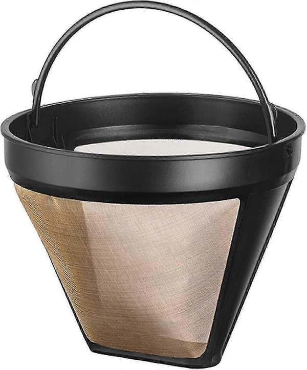 Guldfärgat permanent kaffefilter-YuJia-Bra
