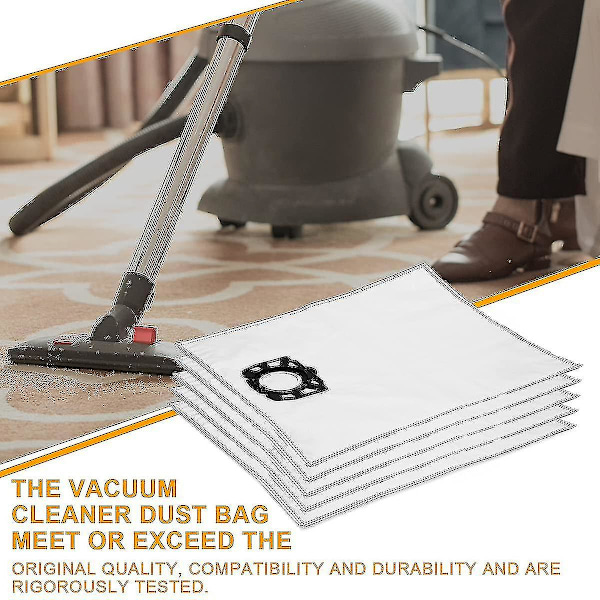 Karcher WD4/WD5/WD6/MV4/MV5/MV6 12-pack vaihto suodatinpussit - Pölynimuritarvikkeet