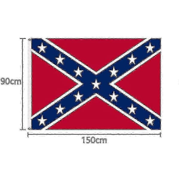 Amerikansk flagga polyestertryck heminredningsflagga - B 90 x 150 cm A 90 x 150cm