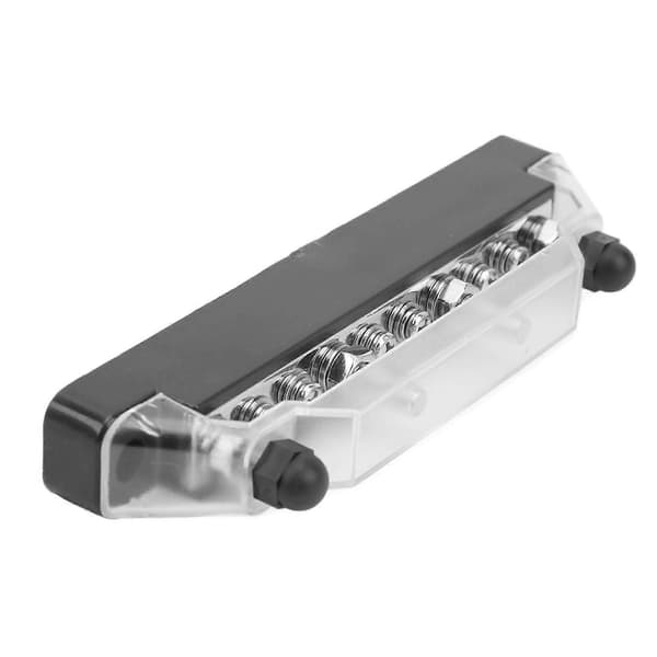 Strømfordelingsblok 48V 150A 10-vejs samleskinne