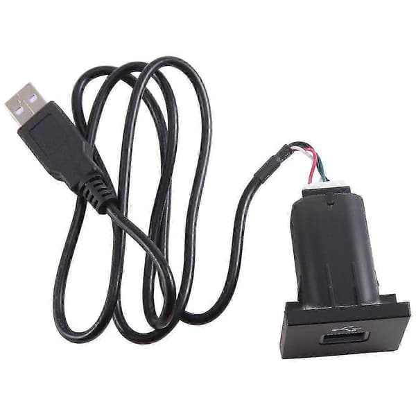USB-lydgrænsefladekabel til Ford Focus 2 Mk2 2009-2011 bilradio sort Black