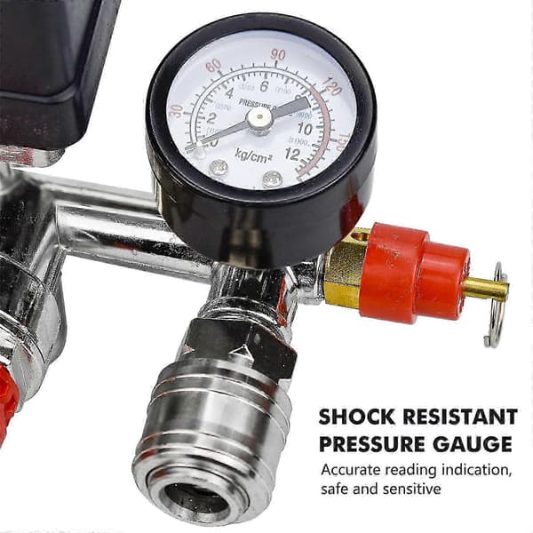 Grenrörsregulator med 1/2\" utvändig gänga & slang, 20A