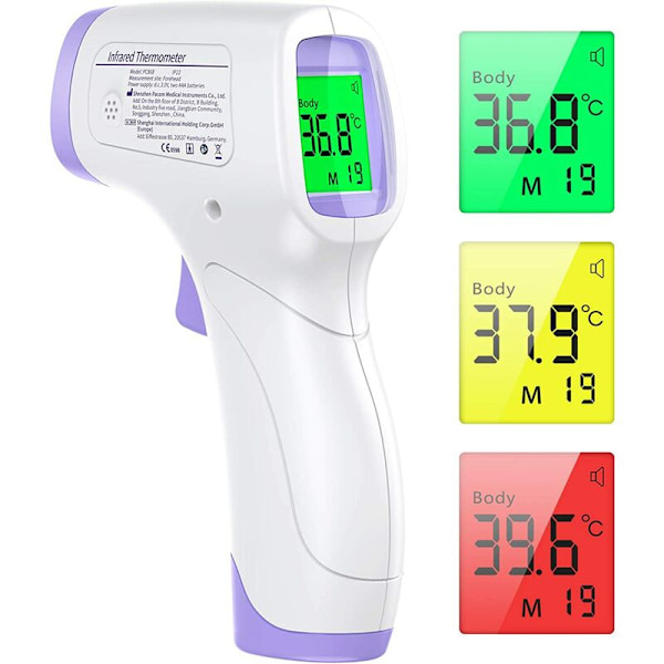Bärbar panntermometer standardversion, engelsk version