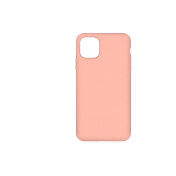 iPhone 11 Pro -kuori silikonia, lohenpunainen