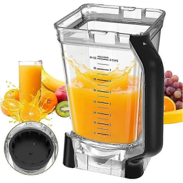 Ny Blendtec erstatningskande 75 Oz kompatibel med alle forbrugerblendere Hk