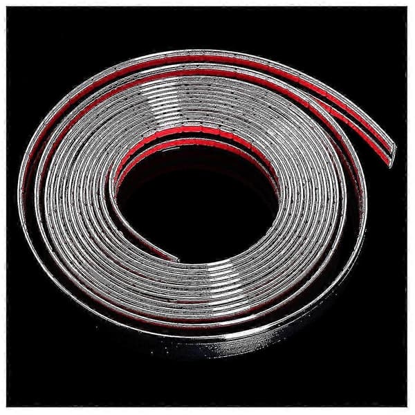 20 mm bred kromlist 5 m längd självhäftande list