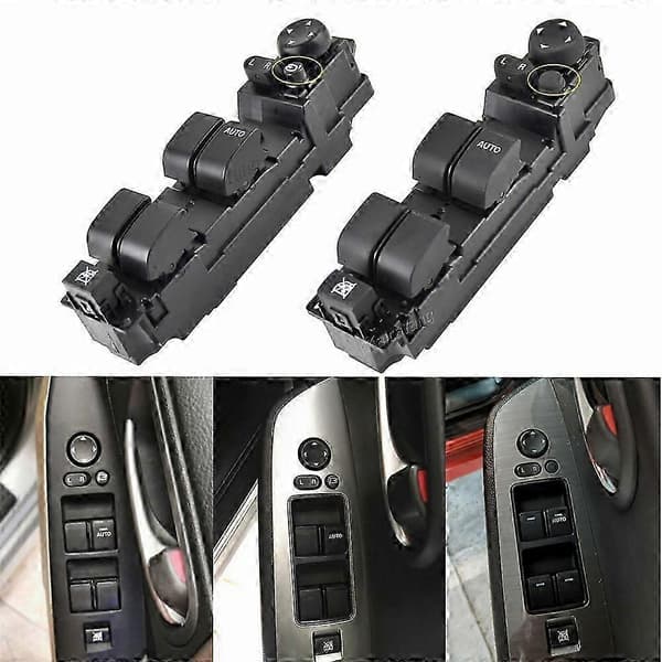 Ny Front Højre Side Master Vinduespejl Kontakt Til 2008-2012 Mazda 2 Mazda 6 D652-66-350A Med A Folding Function