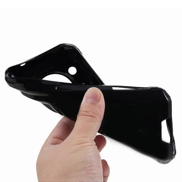 Slitstarkt TPU mobilskal för Ulefone Armor 21 Anti-Scratch Skyddsfodral Black