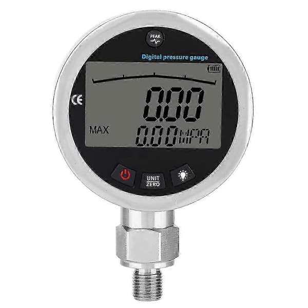 Digitalt manometer til hydrauliske systemer 400BAR 040Mpa G1/4-stik