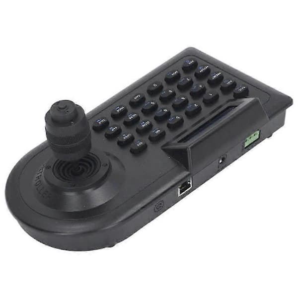 4D 4-akset Joystick PTZ-tastaturcontroller RS485 til PTZ-kamera DVR XVR-optager EU-stik