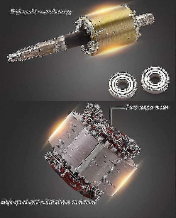 Centrifugalblæser 60W til BBQ Smedje 220V Elektrisk Pejsventilator