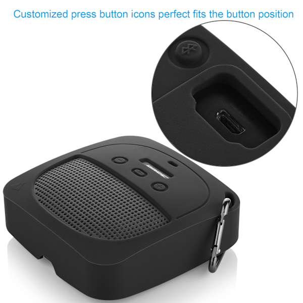 Suojaava silikonikotelo Bose SoundLink Micro -kaiuttimelle