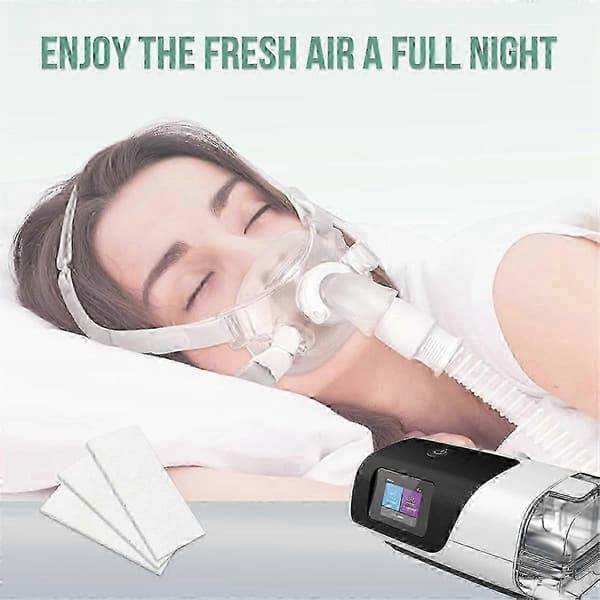 30 stk. Airsense 11 filtre - 3 mm tykt design til CPAP-terapi hvid White