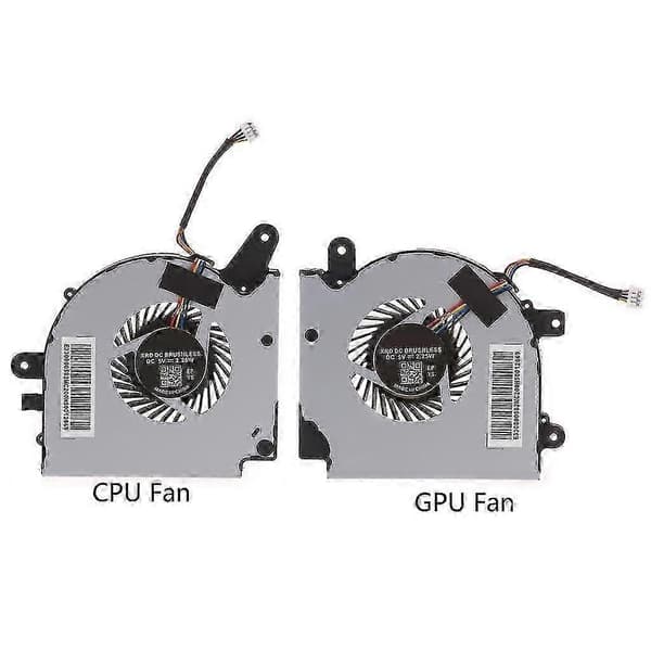 Bærbar køleventilator til MSI GF75 MS-17F1 MS-17F2 MS-17F4 MS-17F5 GPU CPU