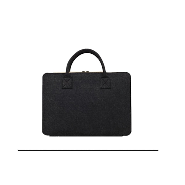 Stilfuld Laptop Taske i Filt - Elegant Beskyttelse til Din Enhed