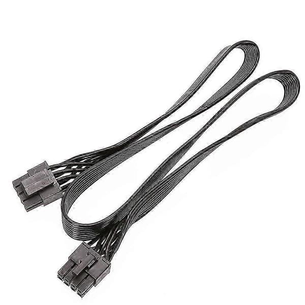 CPU 8-bens han til CPU 8-bens (4+4 ben) han EPS-12V bundkortadapterkabel til modulær strømforsyning 60 cm