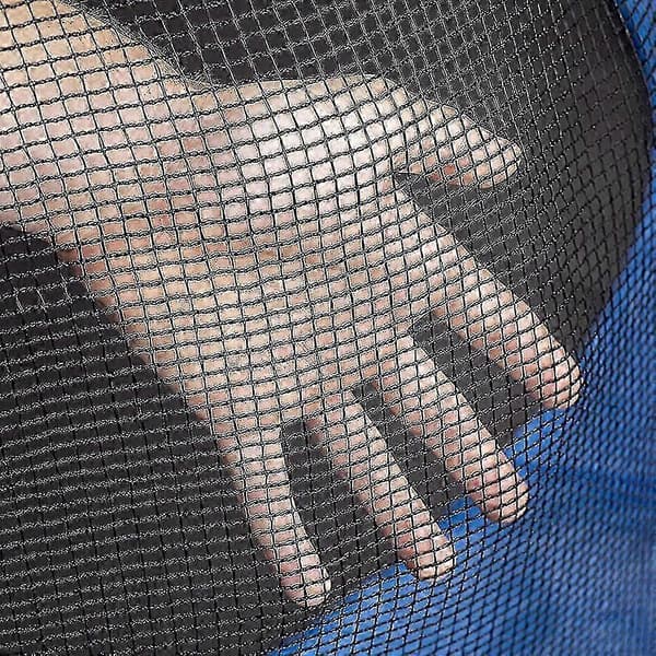 10ft Trampolin sikkerhedsnet udendørs med 8 stænger og 3,06 m diameter