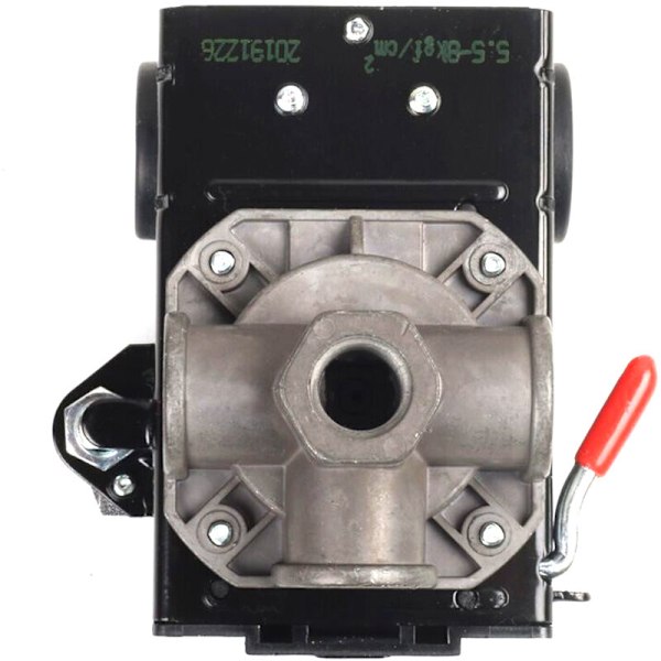 Lefoo Luftkvalitetskompressor Trykkontrolkontakt 95-125 Psi 4 Port