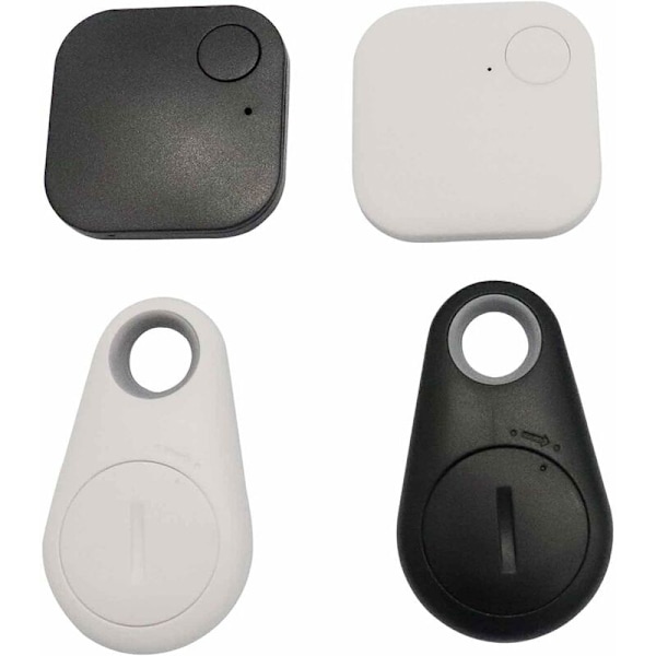 4stk Pet Orientation Detector, Vit + PE-påse + Manual * 2, Svart + PE-påse + Manual * 2
