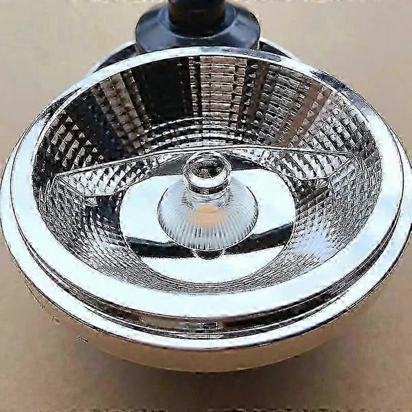Dæmpbar AR111 15W 220V 12V GU10 G53 Base Halogen Erstatning Downlight ES111 COB Spotpære