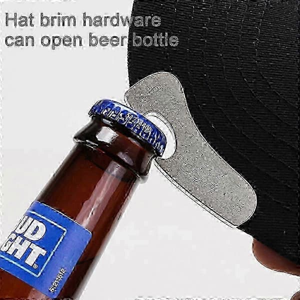 Sort Flaskeåbner Baseball Kasket