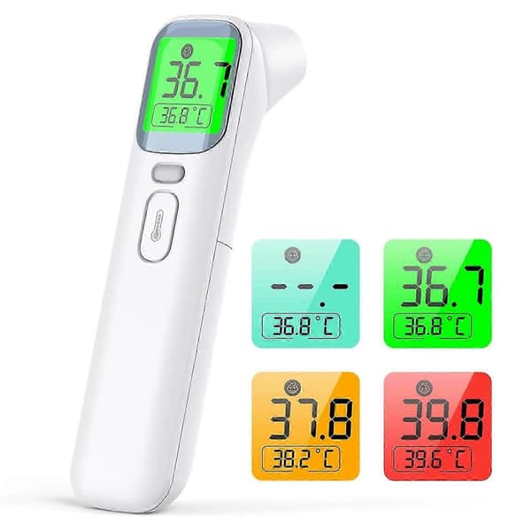 Febertermometer Kontaktløst Digitalt Baby Øretermometer Pandetermometer