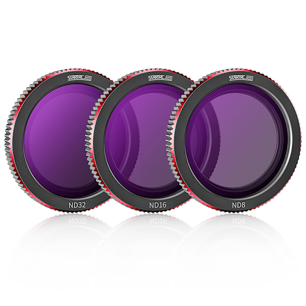 DJI Neo filtersæt med CPL, ND8, ND16, ND32 filter