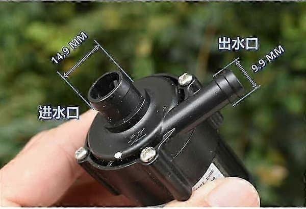 Dränkbar länspump 12V Micro Borstlös Pump 420L/H Lyft 3 Meter Stort Flöde 6.5 W Transferpump