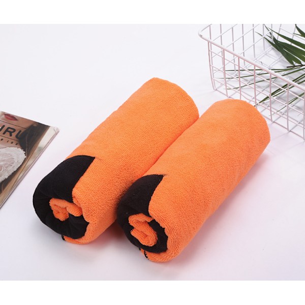 Husdjursrengöringsverktyg Handduk Handficka Snabbtorkande Absorberande Handduk 50*100cm Grå