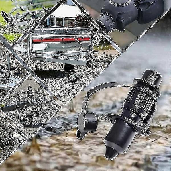 Han Hun 3-benet stik til 12V trailer, vandtæt