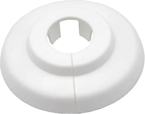 Polypropen Värmerör Rosetter 10-pack 21mm Vita Skydd