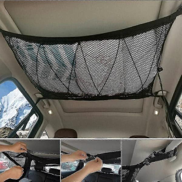 SUV Van Tag Bagagenet Mesh Opbevaringspose 90x60cm til Rejser
