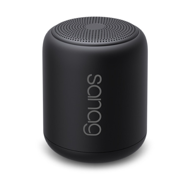 Bluetooth-kaiutin, Mini kannettava vedenpitävä ulkokaiutin ilman kohinaa (musta)