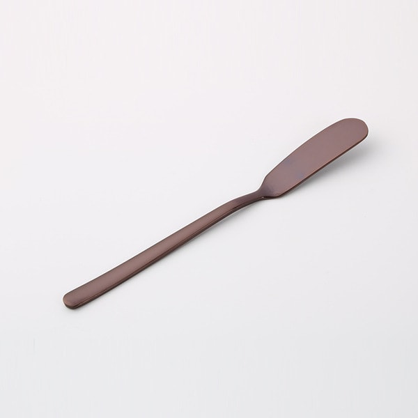 Kreativ 304 Rustfrit Stål Smørkniv, Guldbelagt Sovsekniv, Europæisk Titanium Syltetøjskniv, Hotel Vestligt Service (Smørkniv-Lilla),