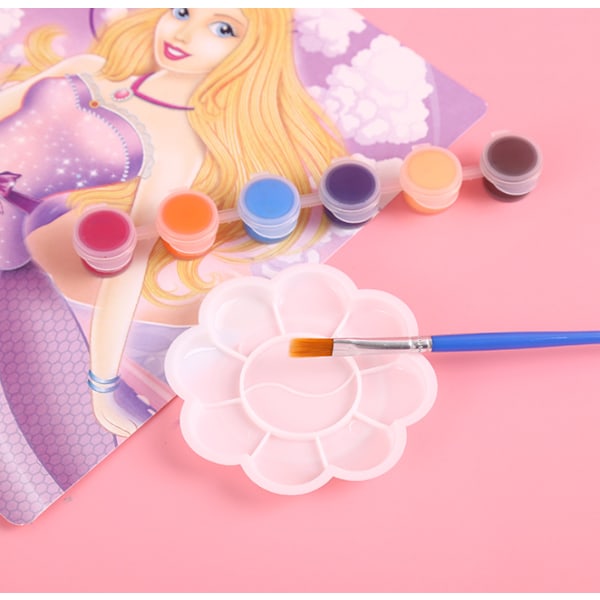 Klassisk Sminkfärg Barnfärgset Akrylfärg Färgläggning Målning Konst Pigment,
