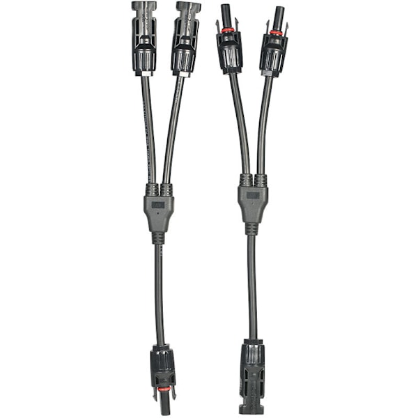 Aurinkosähköliitin MC4 kolmisuuntainen Y-tyypin adapteri