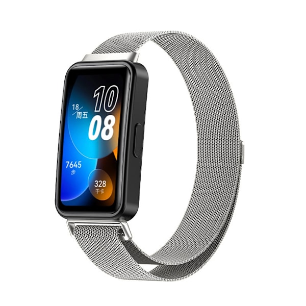 Magnetisk armbånd til Huawei Band 8 Grå Grå