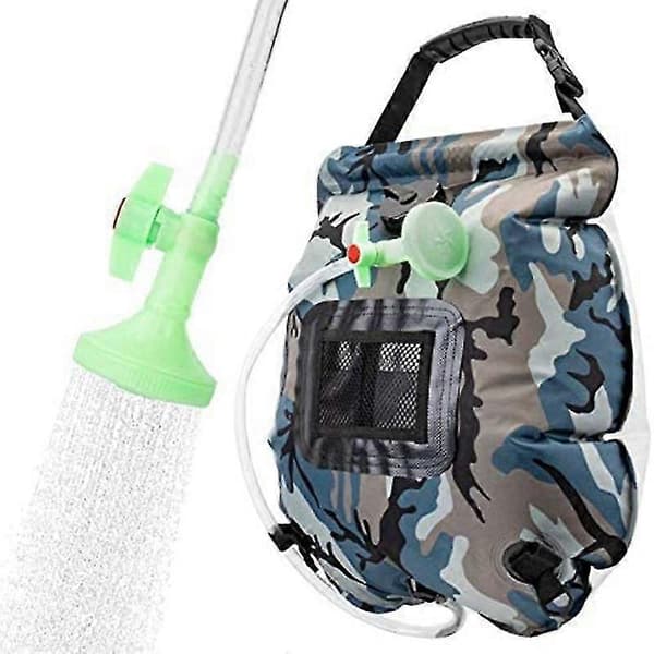 Ny 20l Solbruser Camping Solvarmer Taske Campingbruser Solbruserpose