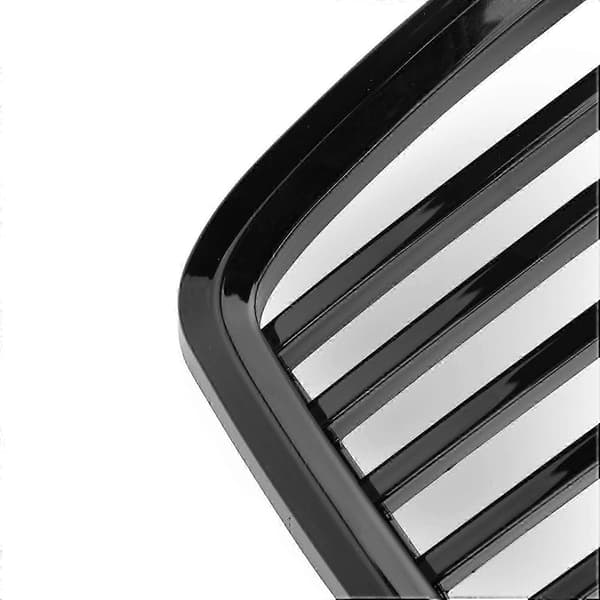 Front Hood Nyregrill Grill Sort Til E30 Frontgrill 3-serie M3 1982-1994 (blank sort)