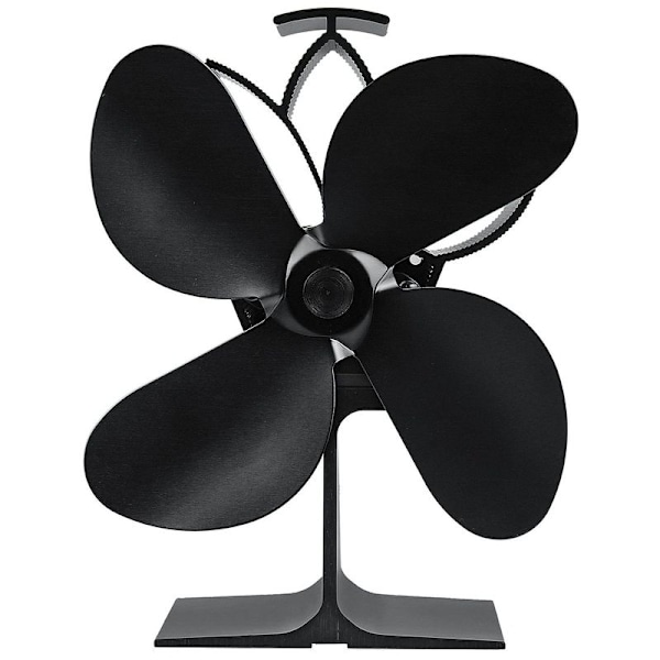 4 s Eco-venlig Brændeovnsventilator Træovnsventilator Sasicare