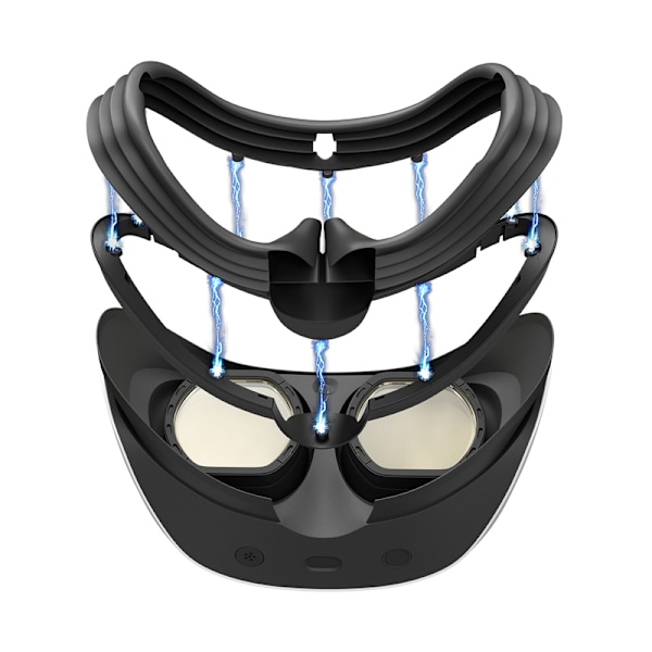 DEVASO PS VR2 lysblokerende kappe med hurtigmontering
