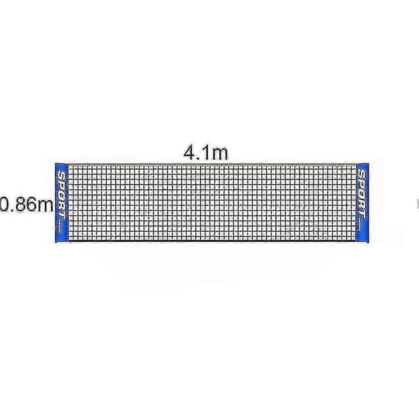 Bærbart Foldbart Simpelt 3M 5M 6M Tennisnet Badmintonnet 4.1M